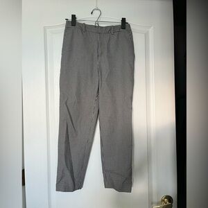 Uniqlo Black and White Pants